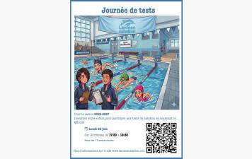 Test d'entrée au club le 22/06 (pour les 18 ans et -)